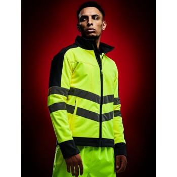 Regatta Hi-Vis Pro Contrast Soft Shell Jacket